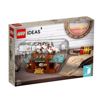 Ship In A Bottle, Lego, Dream Bricks, Ideas/CUUSOO, Worcester