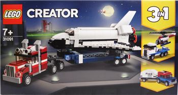 Shuttle Transporter, Lego 31091, Christos Varosis, Creator, serres