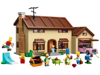 Simpsons House + FREE Lego Gift!, Lego, Dream Bricks (Dream Bricks), other, Worcester