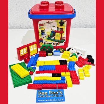 Small FreeStyle Bucket #1, Lego 1766, Dee Dee's - Little Shop of Blocks (Dee Dee's - Little Shop of Blocks), FreeStyle, Johannesburg