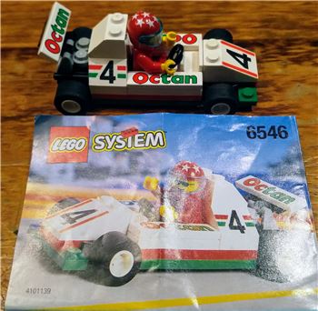 Small Octane race car, Lego 6546, John kerr, Town, GROVEDALE