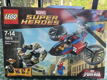 Spider-Helicopter Rescue SUper hero Lego set 76016, Lego 76016, Chris, Super Heroes, ST Peter Port