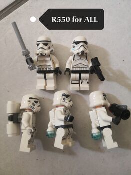 Star Trooper mini Figurines, Lego, Esme Strydom, Star Wars, Durbanville