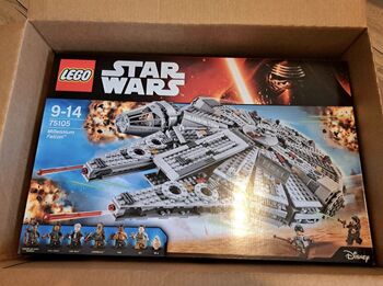 Star wars Millennium Falcon, Lego 75105, Samuel, Star Wars, Wellington 
