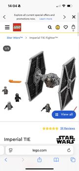 Star Wars TIE fighter Imperial, Lego 75300, Sarah Shaw, Star Wars, Coventry