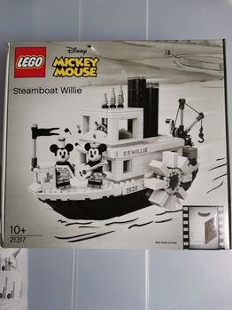 Steamboat Willie Mickey Mouse NEU OVP, Lego 21317, Martin, Disney, Perl