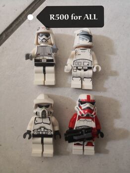 Storm Troopers mini figurines, Lego, Esme Strydom, Star Wars, Durbanville
