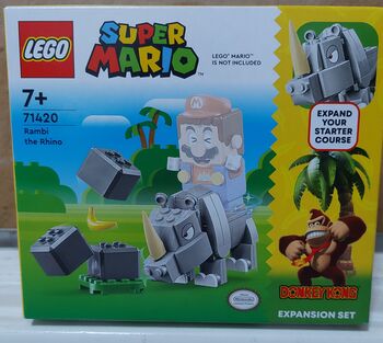 Super Mario Rambi the Rhino Expansion Set, Lego 71420, oldcitybricks.com.au, other, Dubbo