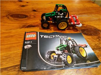 Technic  mini Tractor, Lego 8281, John kerr, Technic, GROVEDALE