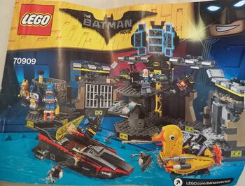The Batcave Break-in......Mint Condition, Lego 70909, Rehan Printer, BATMAN, Mumbai