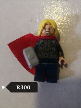 Thor Mini Figurine, Lego, Esme Strydom, Marvel Super Heroes, Durbanville