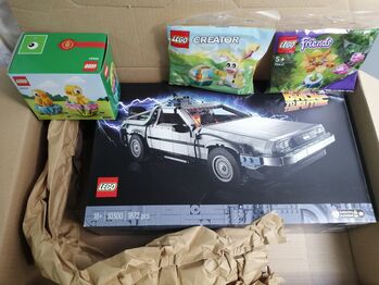 Zeitmaschine DeLorean + GWPs (Neu & OVP in Shipper), Lego 10300, Tim, Creator, Mannheim