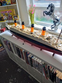 Titanic ship, Lego 10294, Shaun Renshaw , Creator, Saltburn-by-the-Sea