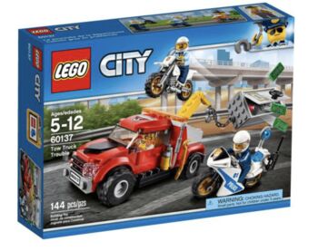 Tow Truck Trouble - Retired Set, Lego 60137, T-Rex (Terence), City, Pretoria East