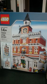 town hall modular set, Lego 10224, shawn ramsay, Modular Buildings, Lloydminster