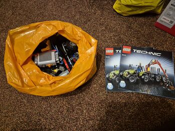 Tractor with Log Loader 8049 (& 8293 Power Functions), Lego 8049, Daniel Waterman, Technic