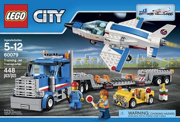Training Jet Transporter, Lego, Dream Bricks (Dream Bricks), City, Worcester