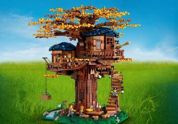 Tree House + FREE Gift!, Lego, Dream Bricks (Dream Bricks), Ideas/CUUSOO, Worcester