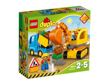 Truck & Tracked Excavator, LEGO 10812, spiele-truhe (spiele-truhe), DUPLO, Hamburg