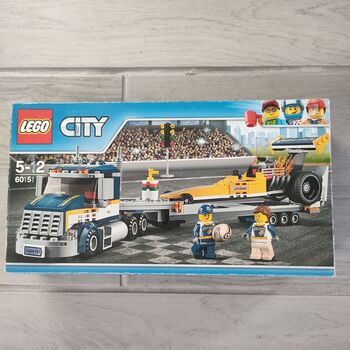 TRUCK, TRAILER, RACE CAR, Lego 60151, Mandy Bleach, City, East London