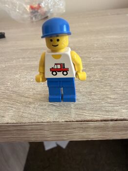 Trucker - blue legs, blue cap, Lego 6660, Gina, Minifigures, Pretoria 