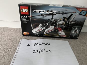 Ultralight Helicopter, Lego 42057, LegoMum, Technic, Lichfield
