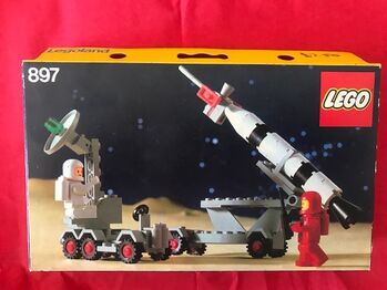 UNOPENED IN BOX, MINT condition, April 1979 release LEGO no.897 Mobile Rocket Launcher, Lego 897, Anja-Karina Pahl, Space, Cockatoo