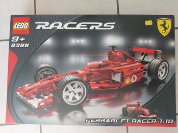 Used Ferrari F1 Racer 1:10 Scale, Lego 8386, Tracey Nel, Racers, Edenvale