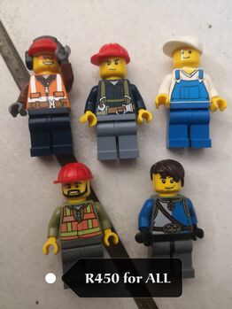Various worker Figurines, Lego, Esme Strydom, Diverses, Durbanville