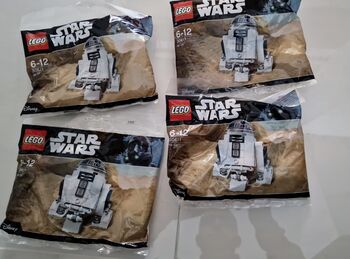 Vier Star Wars Polybag R2D2 / R2-D2, Lego 30611, Alex, Star Wars, Oberschleißheim 