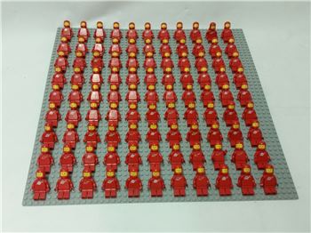 Vintage Space Set - 99 Minifigures, red, Lego, Spiele-Truhe Vintage (Spiele-Truhe Vintage), Space, Hamburg