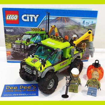 Volcano Exploration Truck, Lego 60121, Dee Dee's - Little Shop of Blocks (Dee Dee's - Little Shop of Blocks), City, Johannesburg