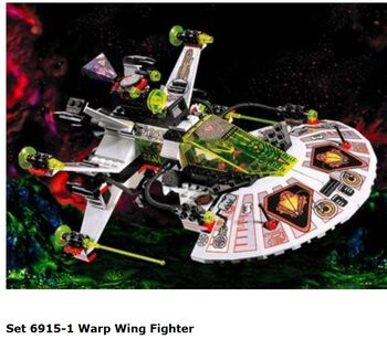 Warp Wing Fighter, Lego 6915, Sergio, Space, Läufelfingen
