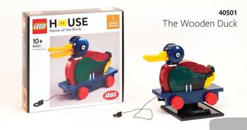 The Wooden Duck, Lego 40501, XY, Classic, Singapore