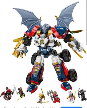 Zanes Ultra-Kombi-Mech, Lego 71834, Michelle, NINJAGO, Arbon