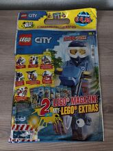 2 Lego City Magazine mit Extras(Spielset) neu und ungeöffnet Nr.1 Lego