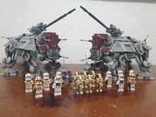 2 Second hand AT-TE Walkers, R1800 Each Lego 75337