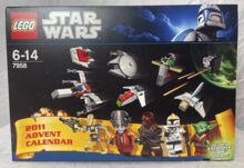 2011 Star Wars Advent Calendar Lego 7958