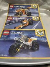 3-in-1 Sunset street set (motorbikes & drag racer) Lego 31059