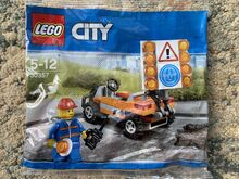 30357: Road Worker - Retired & Hard to Find Poly Bag Lego 30357