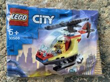 30566: Fire Helicopter - Retired & hard to find Poly Bag Lego 30566