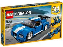 31070 - Creator - 3 in 1 Turbo Track Racer - 100% Complete Retired Set - RARE, Lego 31070, cogolird on Ebay, Creator, Red Deer