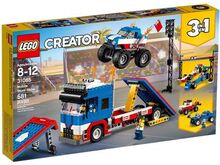 31085 - Creator - 3 in 1 Mobile Stunt Show - 100% Complete Retired Set - RARE Lego 31085