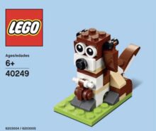 40249: St. Bernard Dog - Monthly Mini Build Lego 40249