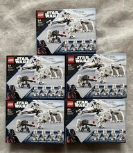 5x Lego Star Wars 75320 - Snowtrooper Battle Pack - Neu + OVP Lego 75320