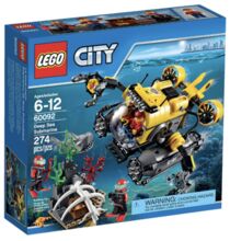 60092: Deep Sea Submarine - Retired Set Lego 60092