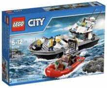 60129: Police Patrol Boat - Retired Set Lego 60129