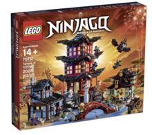 70751: Temple of Airjitzu - Retired Set Lego 70751