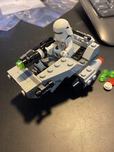 75126- Microfighter First Order Snowspeeder-LEGO Star Wars-gebraucht & komplett. Ohne Anleitung und Lego 75126