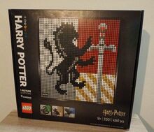 ART Harry Potter Hogwarts Crest Lego 3120